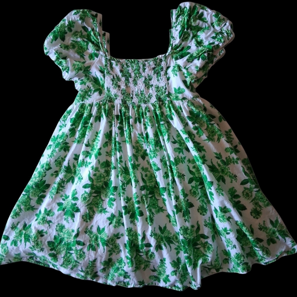 JANIE and JACK    Size 7 / Spring / Summer /  Smocked Dress / 100% Cotton